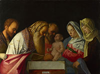 Bilde 1. ”The Circumcision”, Giovanni Bellini, år 1500, The National Gallery, London, England. 